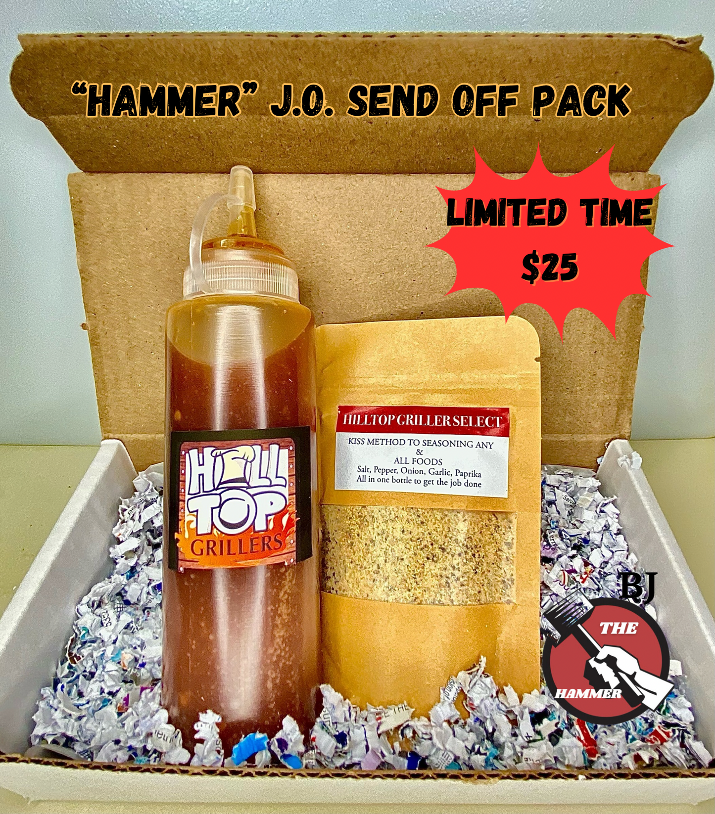 “Hammer” J. O Send off Pack